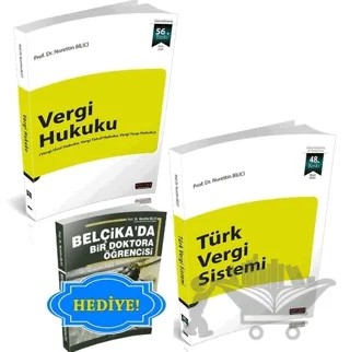 Vergi Hukuku, Türk Vergi Sistemi Seti – Nurettin Bilici – Savaş Yayınevi kitap kapağı