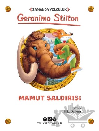 Mamut Saldırısı – Geronimo Stilton – Yapı Kredi Yayınları kitap kapağı