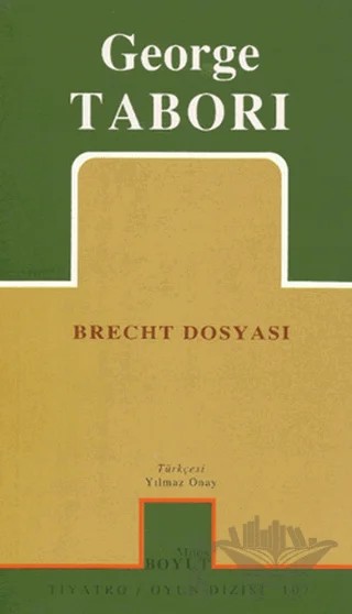 Brecht Dosyası – George Tabori – Mitos Boyut Yayınları kitap kapağı