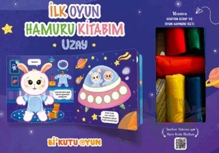 İlk Oyun Hamuru Kitabım - Uzay – Nagehan Pehlivan – Bi Kutu Oyun kitap kapağı