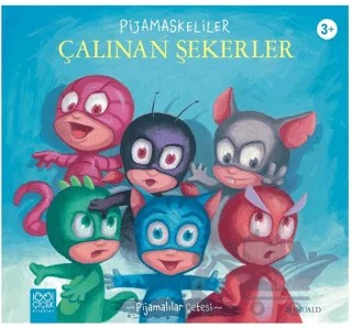 Pijamaskeliler Çalınan Şekerler – Romuald – 1001 Çiçek Kitaplar kitap kapağı