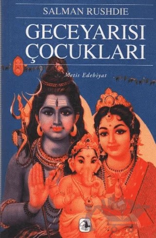 Geceyarısı Çocukları – Salman Rushdie – Metis Yayınları kitap kapağı