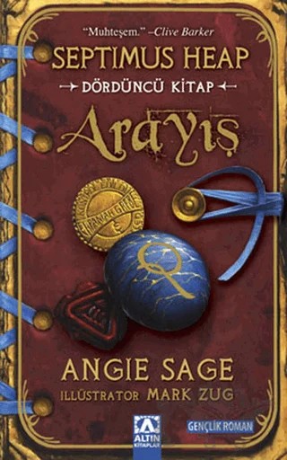 Arayış - Dördüncü Kitap – Angie Sage – Altın Kitaplar kitap kapağı