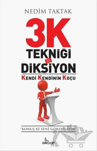 3K Tekniği İle Diksiyon – Nedim Taktak – Girdap Kitap kitap kapağı