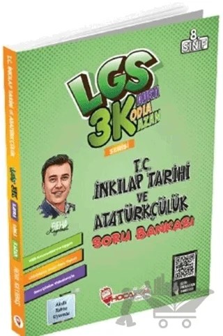 8. Sınıf LGS T.C İnkılap Tarihi ve Atatürkçülük Soru Bankası 3K Serisi – Kolektif – Hoca Kafası Yayınları kitap kapağı