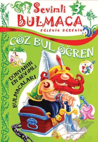 Sevimli Bulmaca Cilt: 3 Eğlenin Öğrenin – Kolektif – Kirpi Yayıncılık kitap kapağı