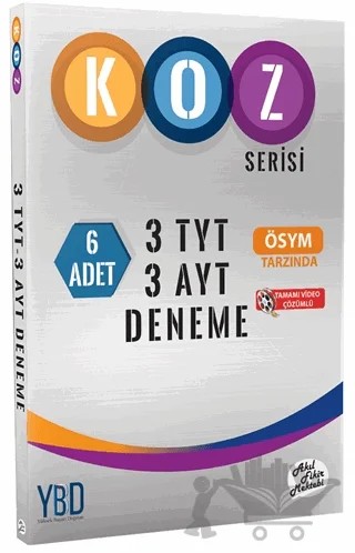 TYT AYT - KOZ Deneme Serisi – Kolektif – Tonguç Akademi kitap kapağı