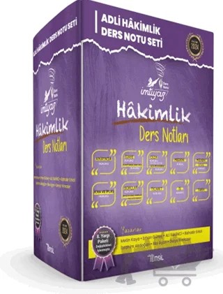 İmtiyaz Adli Hakimlik Ders Notları Seti – Kolektif – Temsil Kitap kitap kapağı