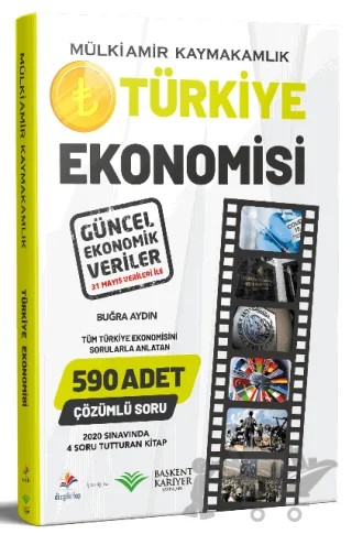2021 Kaymakamlık MÜLKİAMİR Türkiye Ekonomisi Soru Bankası Çözümlü – Kolektif – Başkent Kariyer Yayınları kitap kapağı