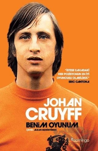 Benim Oyunum – Johan Cruyff – Domingo Yayınevi kitap kapağı
