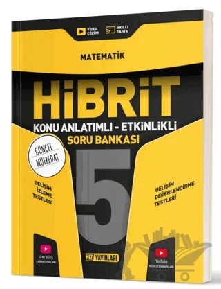 5. Sınıf Hibrit Matematik Soru Bankası – Kolektif – Hız Yayınları kitap kapağı