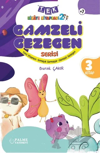 Tek Hikaye Kitapları 2 Rıfkı Serisi 3 Kitap – Burak Çakır – Palme Çocuk kitap kapağı