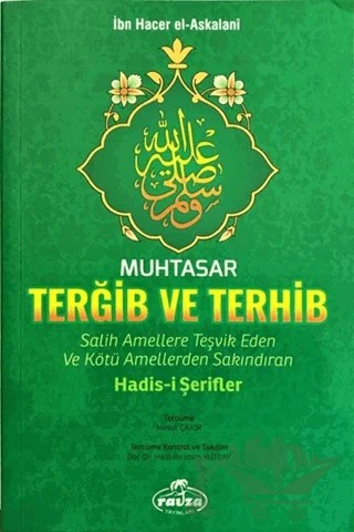 Muhtasar Terğib ve Terhib – İbn Hacer El-Askalani – Ravza Yayınları kitap kapağı