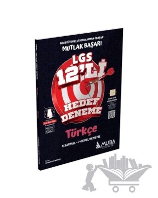 Mutlak Başarı LGS 8.Sınıf Türkçe 12 Li Hedef Deneme – Kolektif – Muba Yayınları kitap kapağı