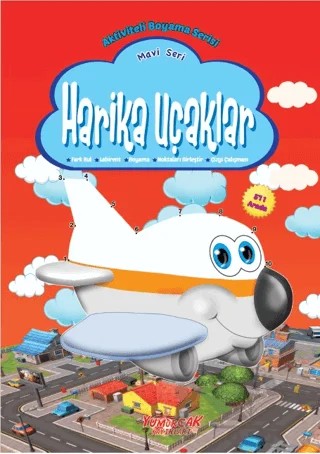 Harika Uçaklar - Mavi Seri – Kolektif – Yumurcak Yayınları kitap kapağı
