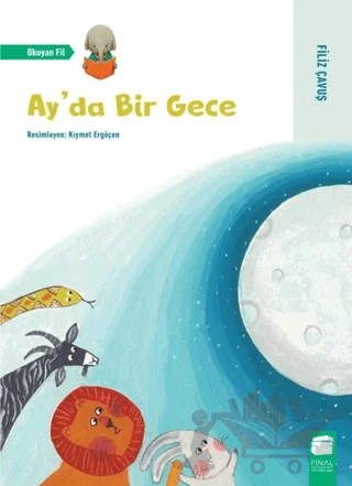 Ay'da Bir Gece – Filiz Çavuş – Final Kültür Sanat Yayınları kitap kapağı