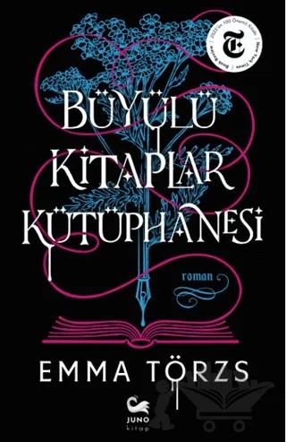 Büyülü Kitaplar Kütüphanesi – Emma Törzs – Juno Kitap kitap kapağı