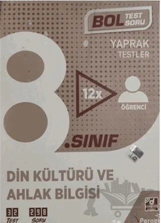 8. Sınıf Din Kültürü ve Ahlak Bilgisi Kutu Test – Kolektif – Pergel Yayınları kitap kapağı