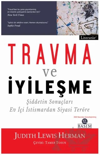Travma ve İyileşme – Judith Herman – Literatür Yayıncılık kitap kapağı