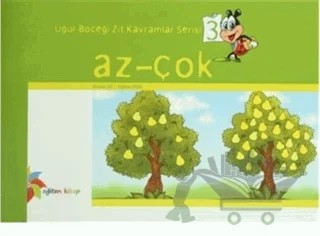Uğur Böceği Zıt Kavramlar Serisi 3 : Az - Çok – Çiğdem Aydın, Meziyet Arı – Eğiten Kitap kitap kapağı