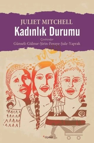 Kadınlık Durumu – Juliet Mitchell – Dipnot Yayınları kitap kapağı