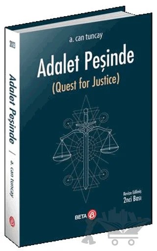 Adalet Peşinde – A. Can Tuncay – Beta Yayınevi kitap kapağı