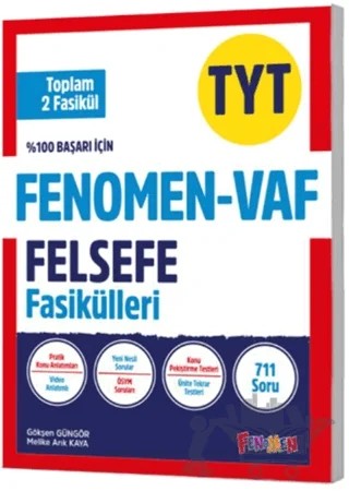 TYT VAF Felsefe Fasikülleri Seti – Kolektif – Fenomen Yayınları kitap kapağı