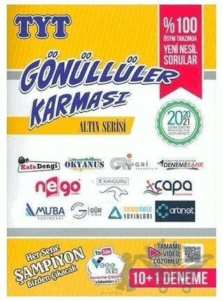 2023 TYT Deneme Altın Serisi – Kolektif – Gönüllüler Karması kitap kapağı