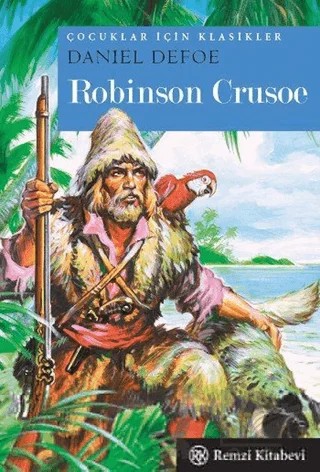 Robinson Crusoe – Daniel Defoe – Remzi Kitabevi kitap kapağı