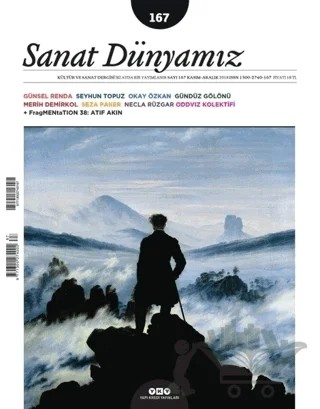 Sanat Dünyamız Sayı 167 – Yapı Kredi Yayınları kitap kapağı