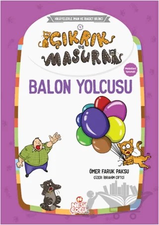 Çıkrık ve Masura Balon Yolcusu – Ömer Faruk Paksu – Nesil Çocuk Yayınları kitap kapağı