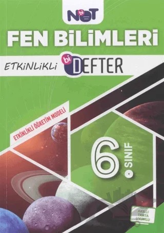 6. Sınıf Fen Bilimleri Etkinlikli Bi Defter – Kolektif – Bi Not Yayınları kitap kapağı