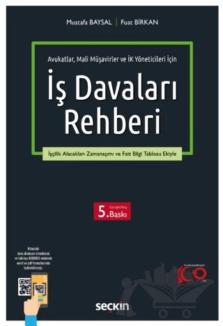 Avukatlar, Mali Müşavirler ve İK Yöneticileri İçin İş Davaları Rehberi – Mustafa Baysal, Fuat Birkan – Seçkin Yayıncılık kitap kapağı