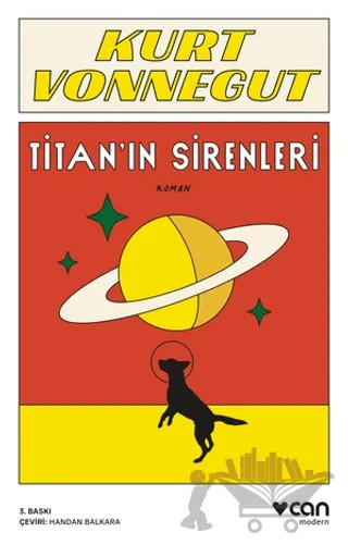 Titan’ın Sirenleri – Kurt Vonnegut – Can Yayınları kitap kapağı