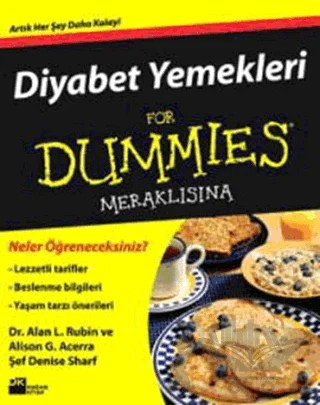 Diyabet Yemekleri For Dummies Meraklısına – Alan L. Rubin, Alison G. Acerra, Denise Sharf – Doğan Kitap kitap kapağı