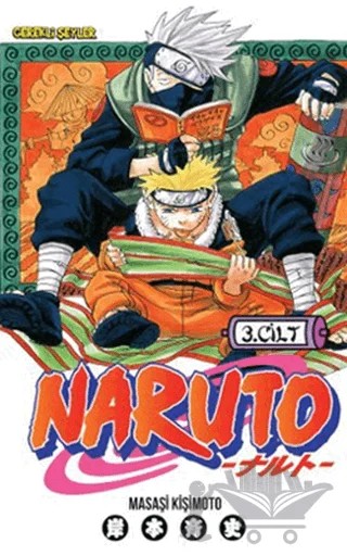 Naruto 3. Cilt – Masaşi Kişimoto – Gerekli Şeyler Yayıncılık kitap kapağı