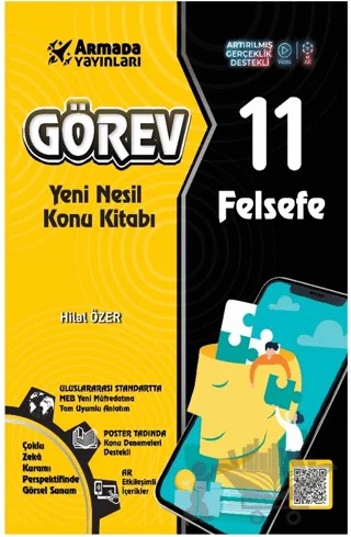 Görev 11 Felsefe Yeni Nesil Konu Kitabı – Hilal Özer – Armada Yayınları kitap kapağı