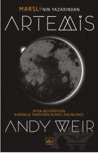 Artemis – Andy Weir – İthaki Yayınları kitap kapağı