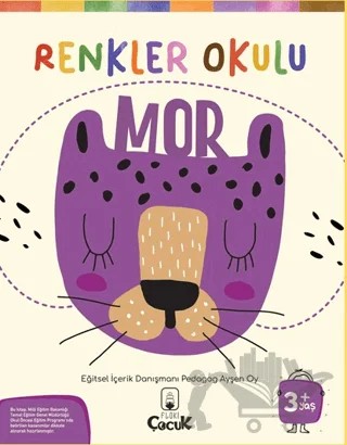 Renkler Okulu Mor – Kolektif – Floki Çocuk kitap kapağı