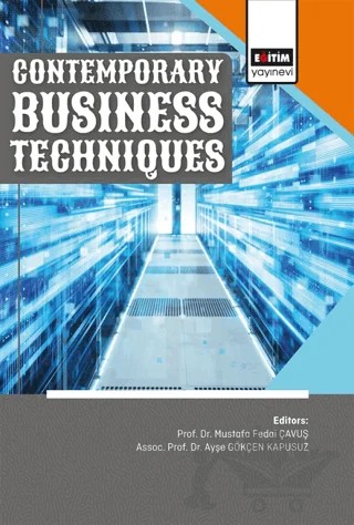 Contemporary Business Techniques – Kolektif – Eğitim Yayınevi - Bilimsel Eserler kitap kapağı