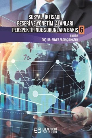 Sosyal, İktisadi, Beşeri ve Yönetim Alanları Perspektifinde Sorunlara Bakış 6 – Kolektif – Efe Akademi Yayınları kitap kapağı