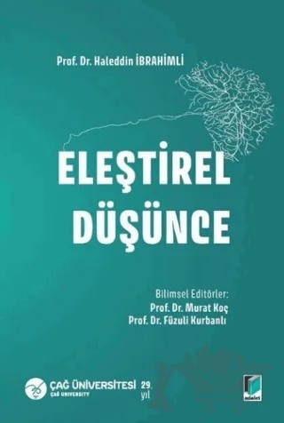 Eleştirel Düşünce – Haleddin İbrahimli – Adalet Yayınevi kitap kapağı