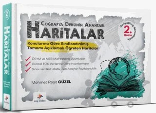 Coğrafya Dersinin Anahtarı Haritalar – Mehmet Reşit Güzel – Dizgi Kitap kitap kapağı