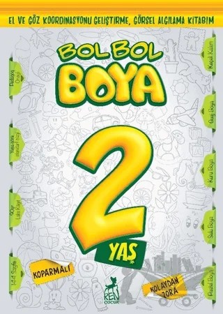 Bol Bol Boya 2 Yaş – Kolektif – Ren Çocuk kitap kapağı