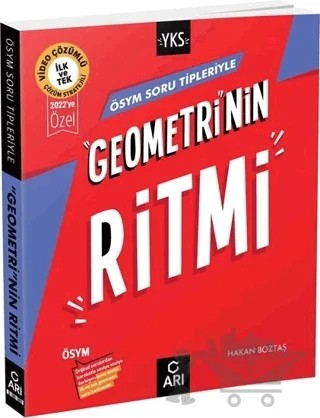 TYT Geometrinin Ritmi – Hakan Boztaş – Arı Yayıncılık kitap kapağı
