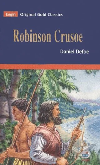 Robinson Crusoe – Daniel Defoe – Engin Yayınevi kitap kapağı