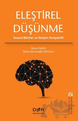 Eleştirel Düşünme – Aysun Aydın, Bahar Muratoğlu Pehlivan – Der Yayınları kitap kapağı