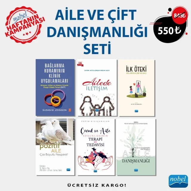 AİLE VE ÇİFT DANIŞMANLIĞI SETİ – Ali Ammar Kurt, Alper Karababa, Ayten Bölükbaşı Uygur, Birsen Şahan, Burhan Çapri, Bülent Gündüz, Dilaram Billur Örnek, Fatoş Bulut Ateş, Ferah Çekici, Fulya Cenkseven Önder, Hatice Deveci Şirin, Oğuzhan Kırdök, Ozan Korkmaz, Raşit Avcı, Sena Karakuş, Seval Kızıldağ Şahin, Sezai Demir, Sinem Evin Ak – Haftanın Kampanyası kitap kapağı