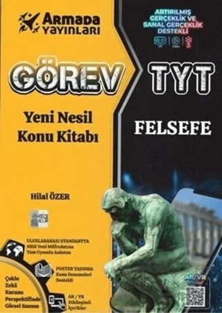 TYT Görev Felsefe Yeni Nesil Konu Kitabı – Hilal Özer – Armada Yayınları kitap kapağı