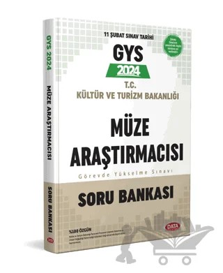 2024 GYS T.C Kültür Ve Turizm Bakanlığı Müze Araştırmacısı Görevde Yükselme Sınavı Soru Bankası – Kolektif – Data Yayınları kitap kapağı